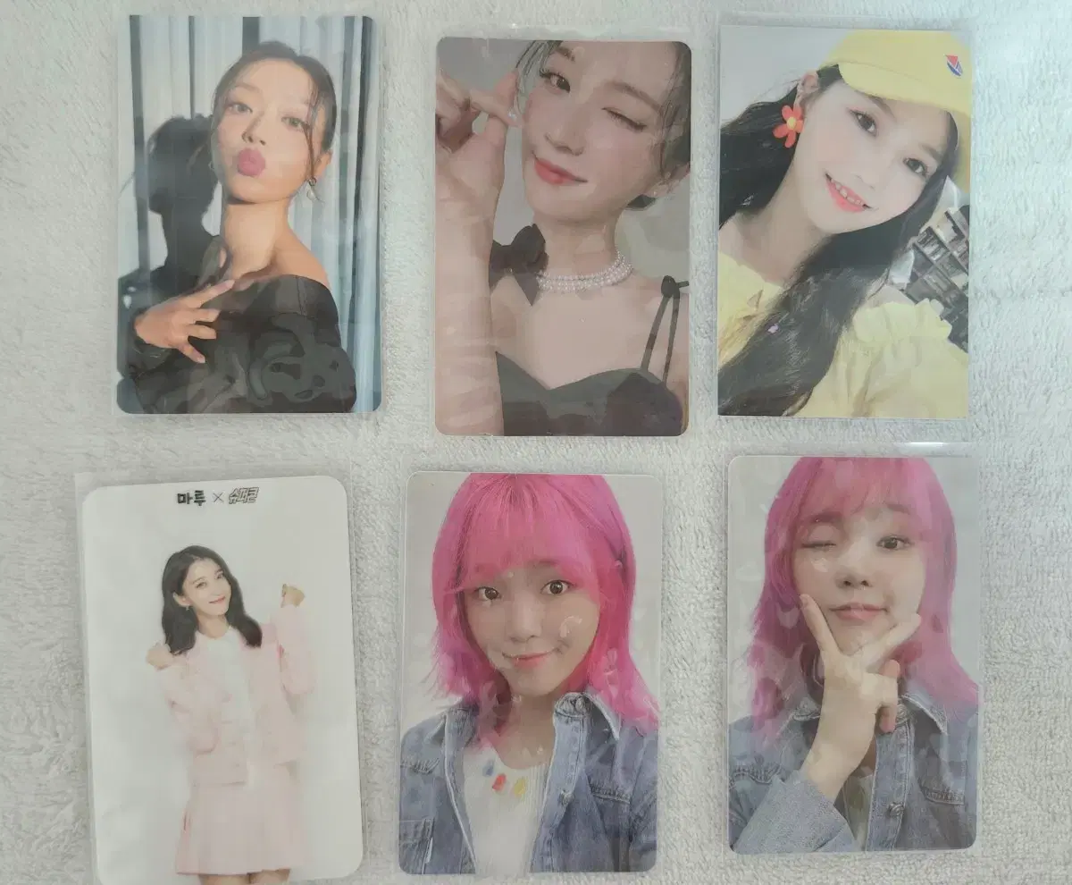 오마이걸 포카 6장 일괄 + 앨범1장